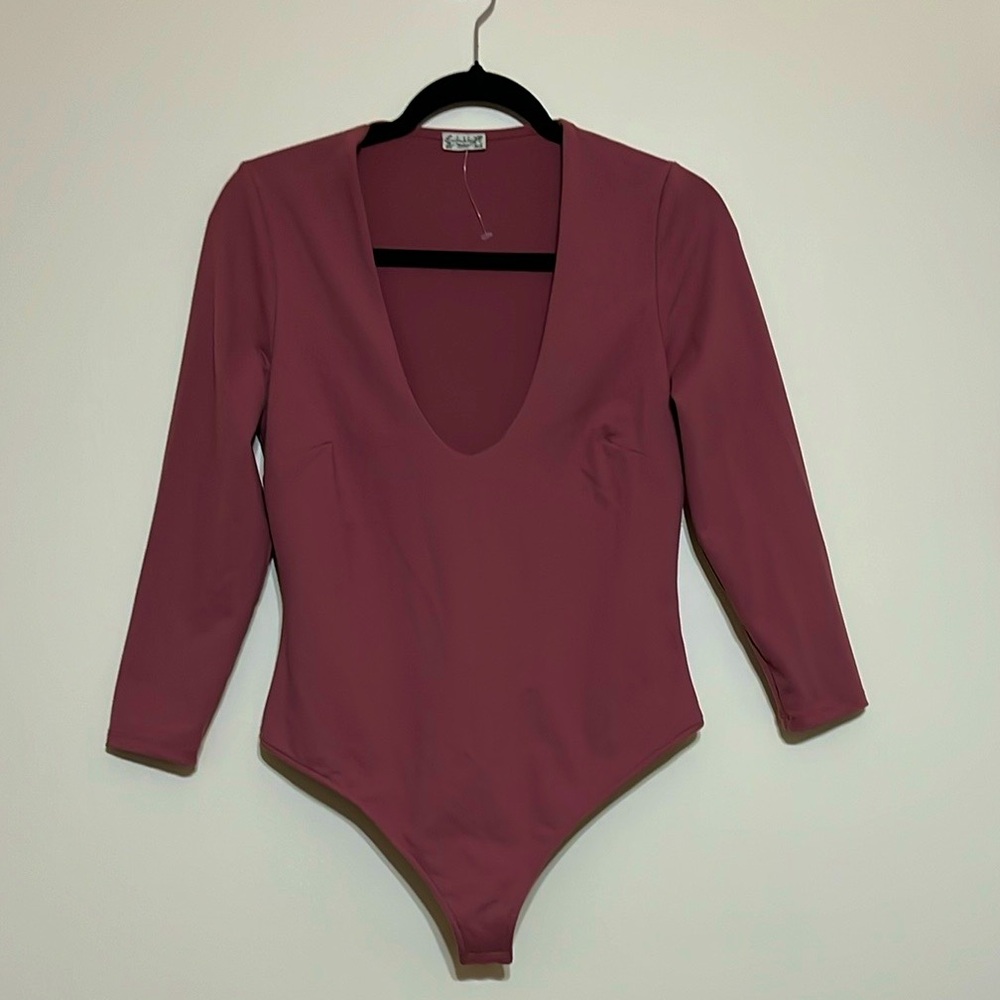 FP Intimately Bodysuit Blouse Sz M
